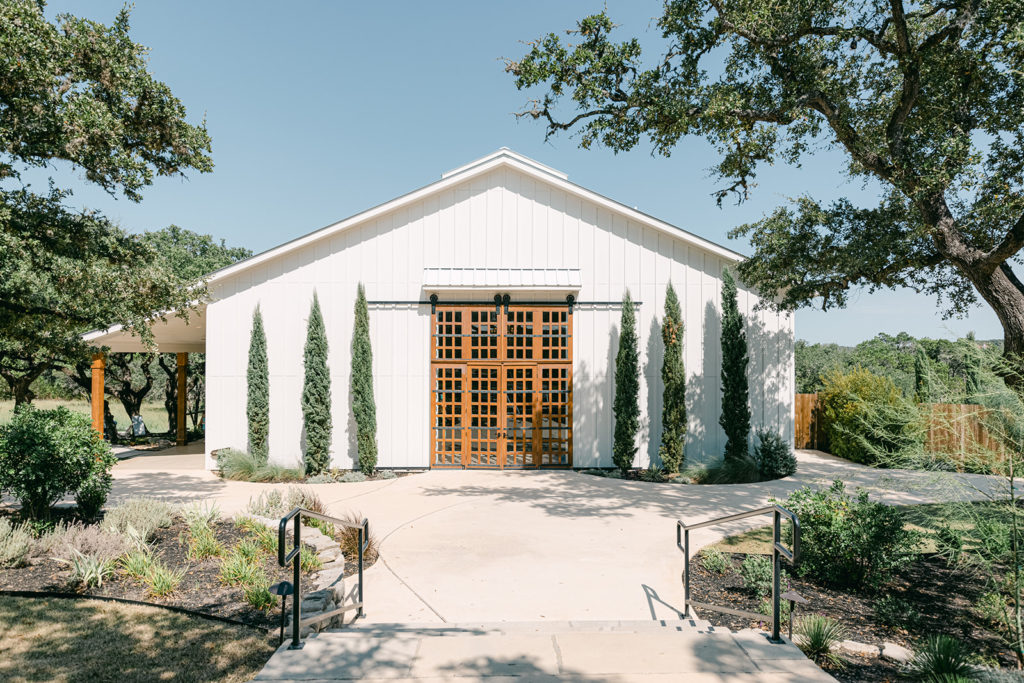 Reception hall at Ivory Oak, Austin Wedding Venue